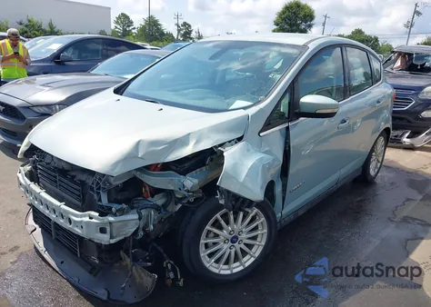 2013 Ford C-Max Hybrid Sel из США, поврежденный, VIN 1FADP5BUXDL522008